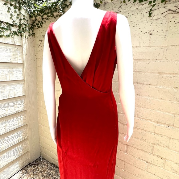 Vera Wang Gilded Age Red Gown sz4 - Picture 13 of 16